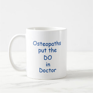 Osteopaten plaatsen de DO in Doctor () Koffiemok