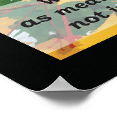 Osteopathic Harmony Quote door A.T. Nog steeds Poster (Hoek)