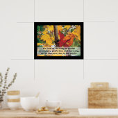 Osteopathic Harmony Quote door A.T. Nog steeds Poster (Keuken)