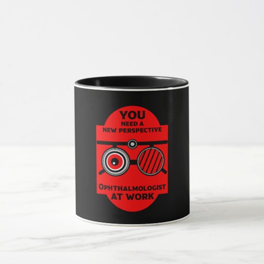 Ostéopathie OEil chirurgiens Mug (Centre)