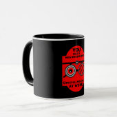 Ostéopathie OEil chirurgiens Mug (Devant gauche)