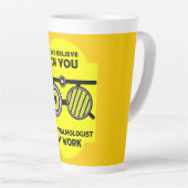 Ostéopathie OEil chirurgiens Mug (Angle droit)