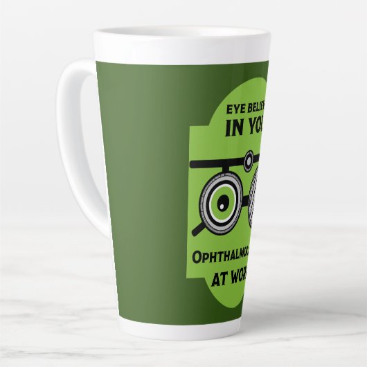 Ostéopathie OEil chirurgiens Mug (Angle gauche)