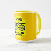 Ostéopathie OEil chirurgiens Mug (Devant droit)