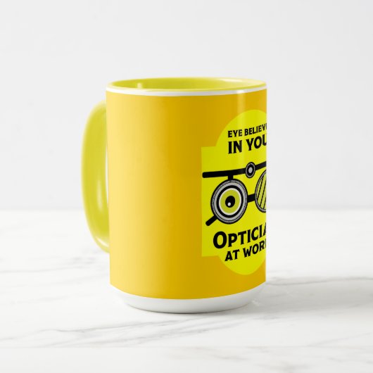 Ostéopathie OEil chirurgiens Mug (Devant gauche)