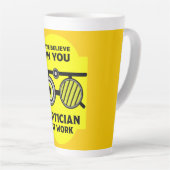 Ostéopathie OEil chirurgiens Mug (Angle droit)