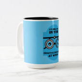Ostéopathie OEil chirurgiens Mug (Devant gauche)