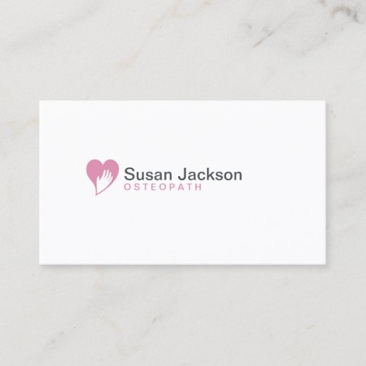 Osteopathisch Visitekaartje (Voorkant)