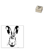 Osterhase Rubberstempel (Gestempeld)