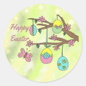ostern  ronde sticker (Voorkant)