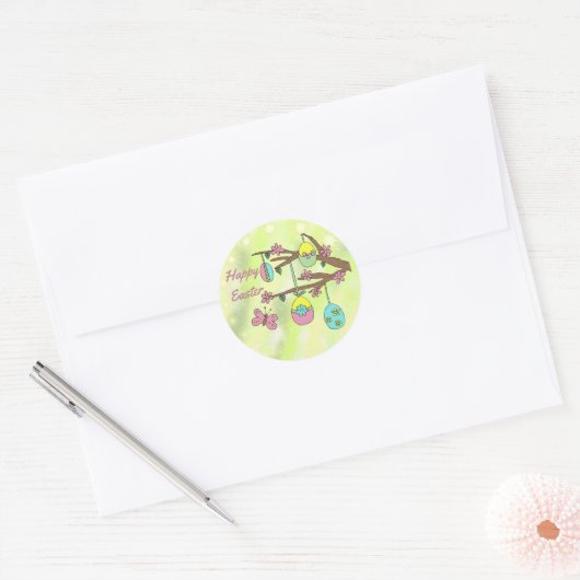 ostern  ronde sticker (Envelop)