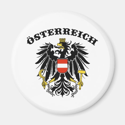 Osterreich Magneet (Voorkant)