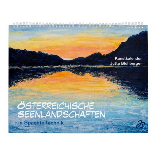 Österreichische Seen - Kalender (Duits) (Hoes)
