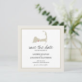 Osterville Cape Cod Wedding Save the Date (Staand voorkant)