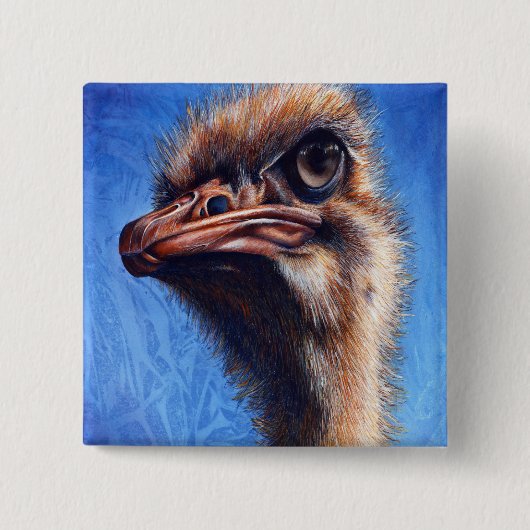 Ostrich Button (Voorkant)