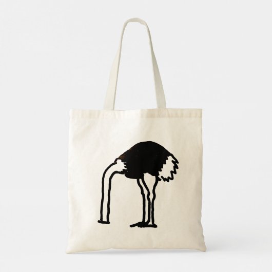 Ostrich design tote bag (Dos)