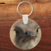 Ostrich Face Sleutelhanger (Voorkant)