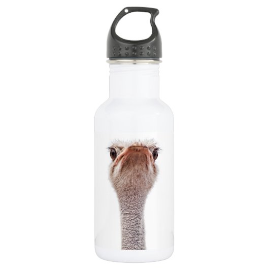 Ostrich Face Waterfles (Voorkant)