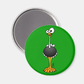 Ostrich Magneet (Voorkant / Achterkant)