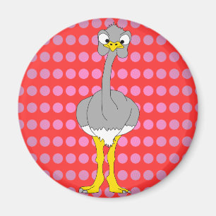 Ostrich Magnet Magneet
