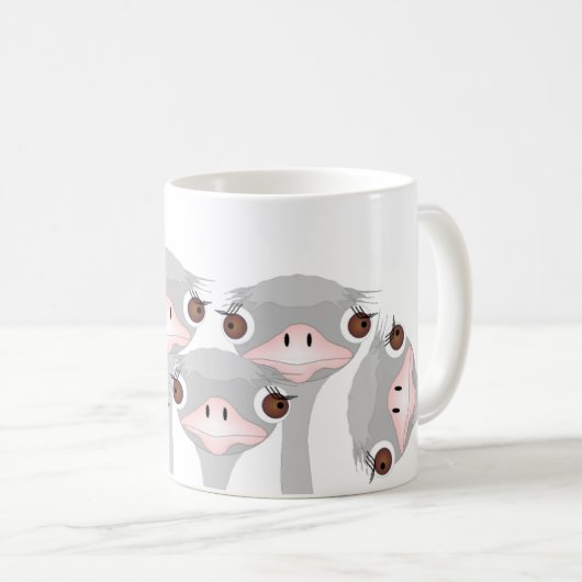 Ostrich Mug (Devant droit)