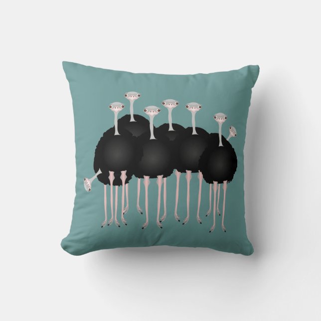 Ostrich Pillow Kussen (Voorkant)