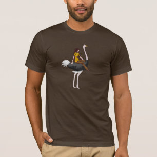 Ostrich Riding T-shirt