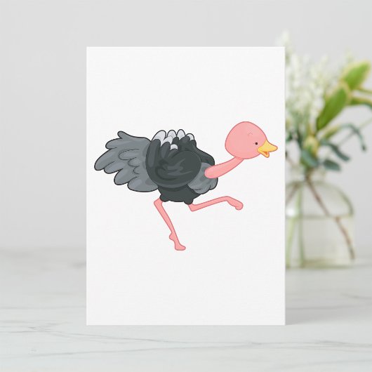 Ostrich Running Kaart