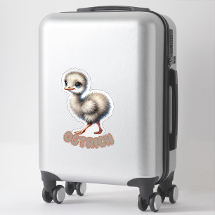 OSTRICH - STICKER DE NURSERY