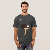 Ostrich T-shirt (Voorkant volledig)