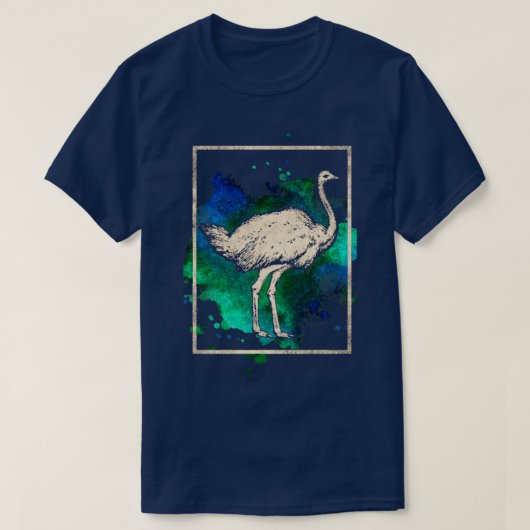 Ostrich T-shirt (Design voorkant)