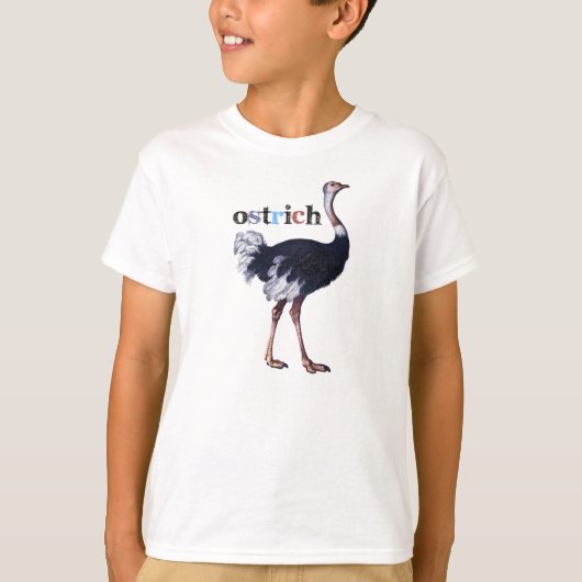 Ostrich T-shirt (Voorkant)