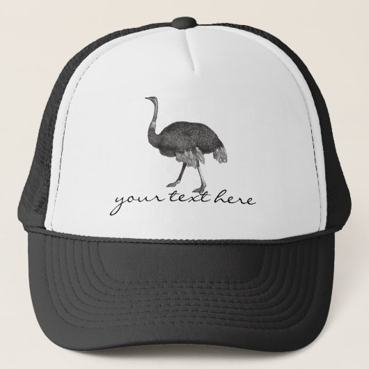 Ostrich Trucker Pet (Voorkant)
