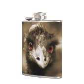 Ostriches Aangepaste kolf zoeken Heupfles (Links)