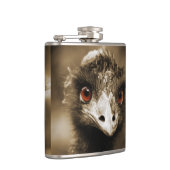 Ostriches Aangepaste kolf zoeken Heupfles (Rechts)