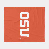 OSU FLEECE DEKEN (Voorkant (Horizontaal))