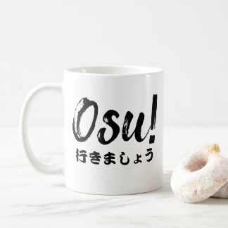 Osu! Laten we naar White Custom gaan Koffiemok