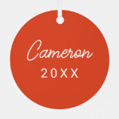 OSU METALEN ORNAMENT (Achterkant)