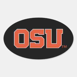 OSU OVALE STICKER