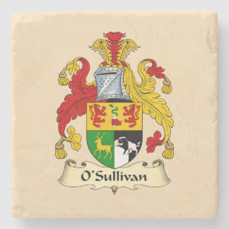 O'Sullivan Familie Wapenschild Steen Onderzetter 