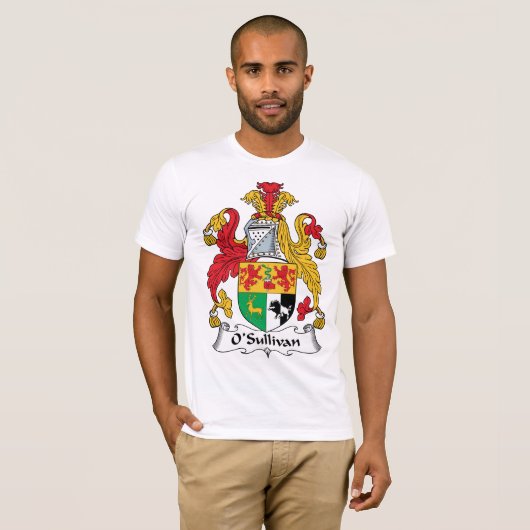 O'Sullivan Family Crest T-shirt (Voorkant volledig)