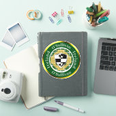 O'Sullivan Ierse Schild/Keltisch Kruis Persoonlijk Sticker (iPad Cover)