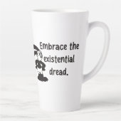 Oswald heeft gevreesd: existentiële crisis latte mok (Rechts)