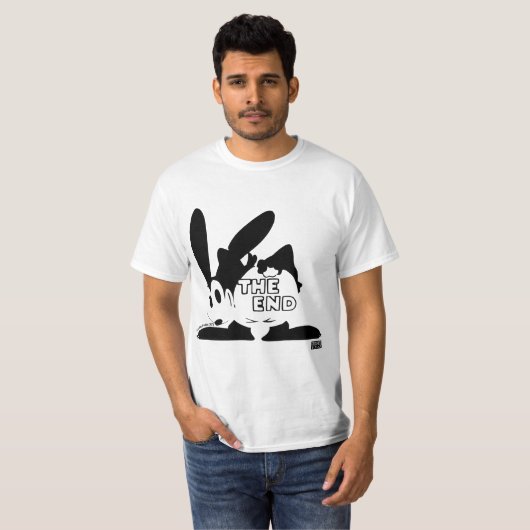 Oswald - The End (Trolley Troubles, 1927) T-shirt (Voorkant volledig)