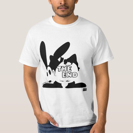 Oswald - The End (Trolley Troubles, 1927) T-shirt (Voorkant)