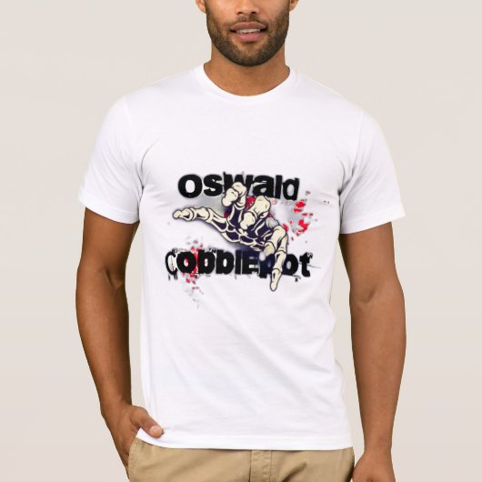 Oswalt Cobblepot | afgrijzen | beangstigend | grie T-shirt (Voorkant)