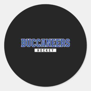 Oswego Buccaneers Hockey Ronde Sticker