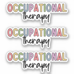 OT Beroepstherapie   Beroepstherapist Sticker