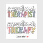 OT Beroepstherapie en Beroepstherapie Sticker (Vel)