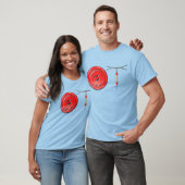 OT Button en Zipper T-shirt (Unisex)
